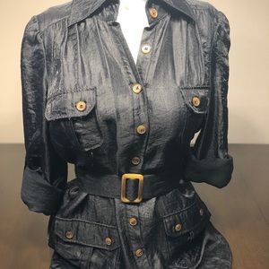 Worn black bebe tunic size xsmall.